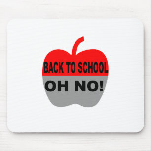 Back To School Oh No Mouse Mat
