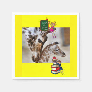 Back to School Paper Napkins