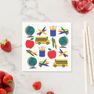 Back to School Paper Napkins