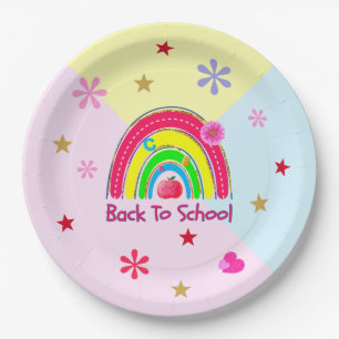 Back To School Paper Plate