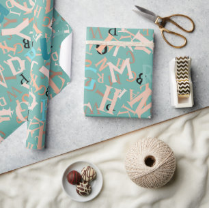 Back to School Pattern Wrapping Paper