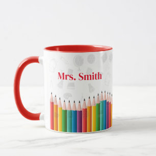 Back to School   Personalised Teacher Coffee  Mug