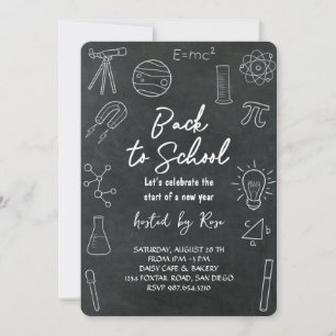 Back to School Picnic Celebration Invitation