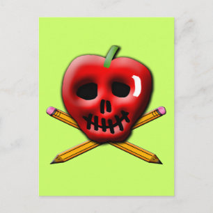 Back to School Pirate Inspired Design Postcard