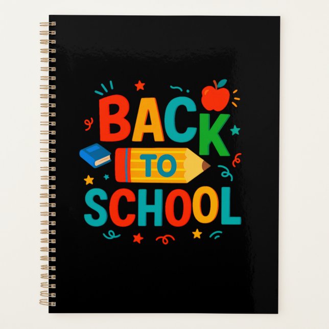 Back to school  planner (Front)
