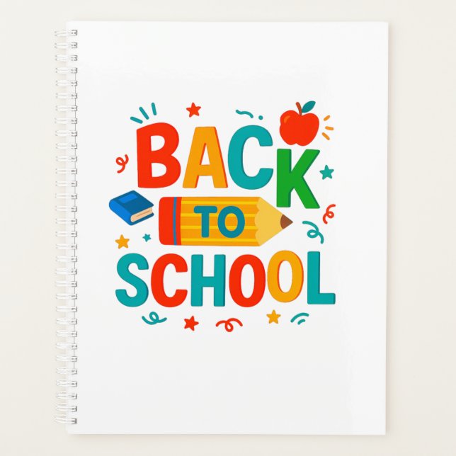 Back to school  planner (Front)