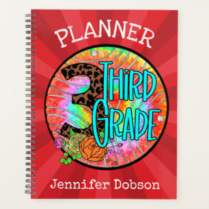 Back to school planner for third grade