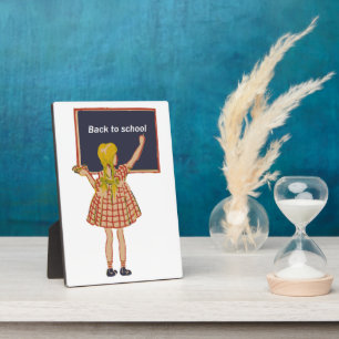 BACK TO SCHOOL PLAQUE