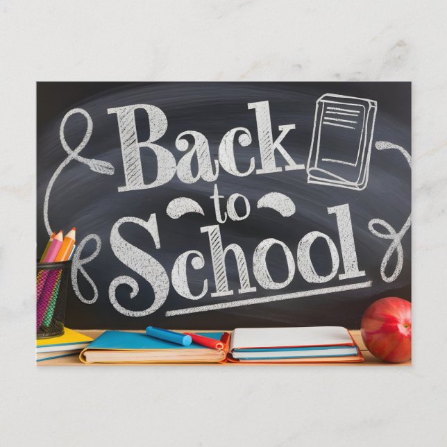 back to school Postcard (Front)