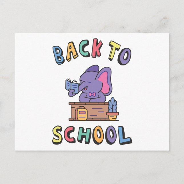 Back to school postcard (Front)
