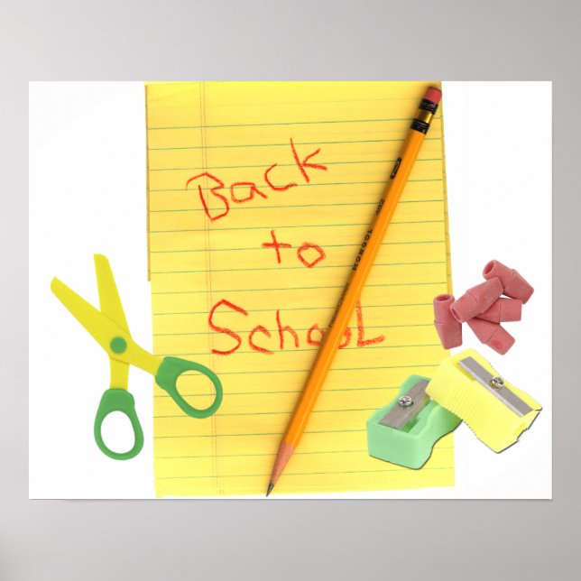 Back to School Poster (Front)