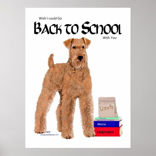 Back to School Poster (Front)
