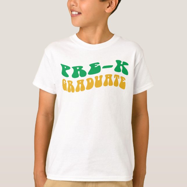 Back To School Pre-k Graduate T-Shirt (Front)