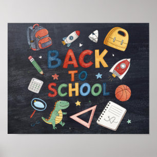 Back to School Printable Poster Sign