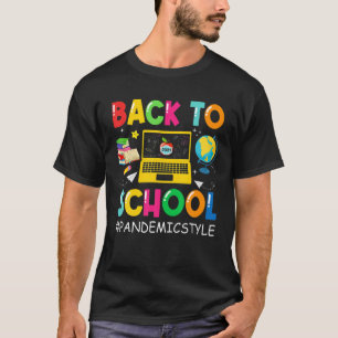 Back To School Quarantine 2021 Students Teachers T-Shirt