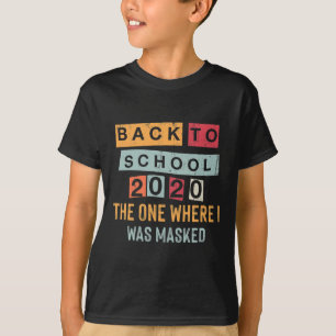 Back To School Quarantined Work From Home T-Shirt