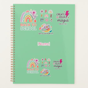 Back to School Rainbow Planner