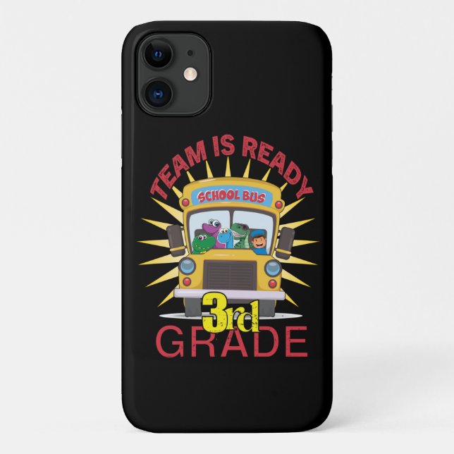 Back To School, Ready To 3rd Grade Case-Mate iPhone Case (Back)