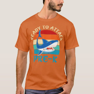 Back to school-ready to attack pre-k  T-Shirt