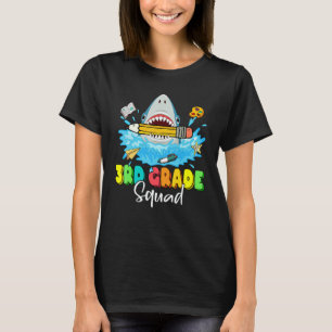 Back To School Ready To Crush 3rd Grade Squad Shar T-Shirt