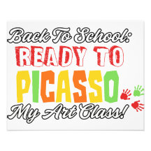 Back to School: Ready to Picasso My Art Class!