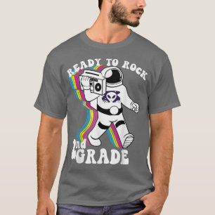 Back To School Ready To Rock 2nd Grade Astronaut O T-Shirt