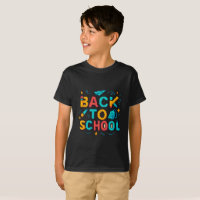 Back to School Retro 8-Bit Gamer Typography Design