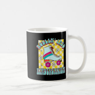 Back To School Rolling Into The Kindergarten Groov Coffee Mug