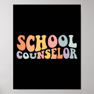 Back To School School Guidance Counsellor Teacher  Poster