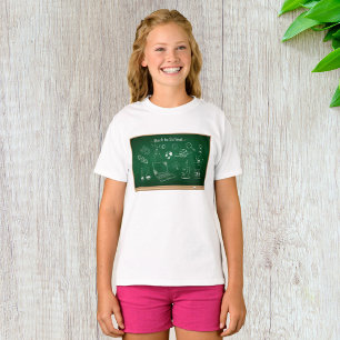 Back to School Science Chalkboard Education  T-Shirt