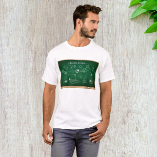 Back to School Science Chalkboard Education  T-Shirt