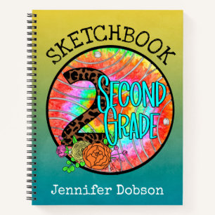 Back to school second grade notebook