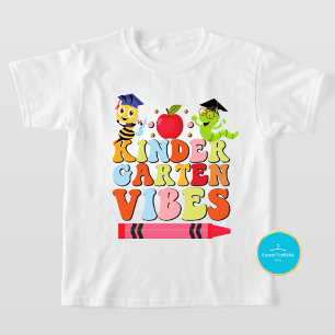 Back to School Shirt   Kindergarten Vibes T-Shirt