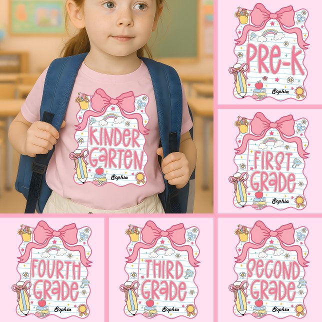 Back To School Shirt, Toddler First Day of School  T-Shirt (Creator Uploaded)