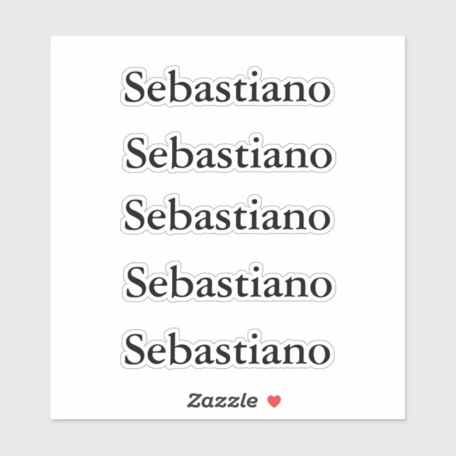 Back to school sticker black name label (Sheet)