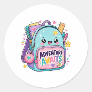 Back to School Stickers | Adventure Awaits