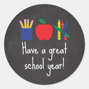 Back to School Stickers for Kids
