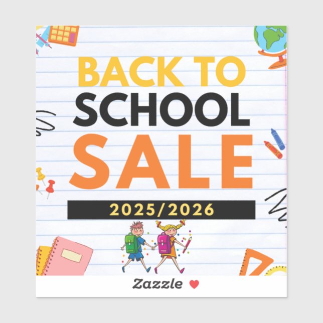 Back to school STIKERS  (Sheet)