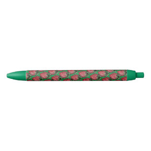 Back To School Strawberry Fruit Pattern Black Ink Pen
