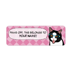 Back to School Student Name Supplies Labels