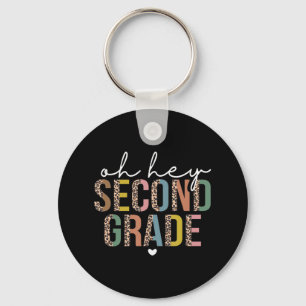 Back To School Students Teacher Oh Hey 2nd Second Key Ring