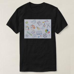 Back To School Study Supplies, School T-Shirt