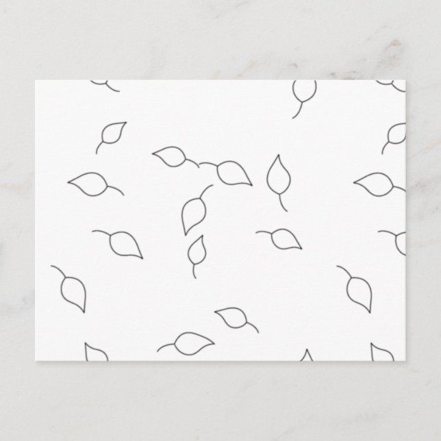 Back to School Supplies | Student Essentials Postcard (Front)