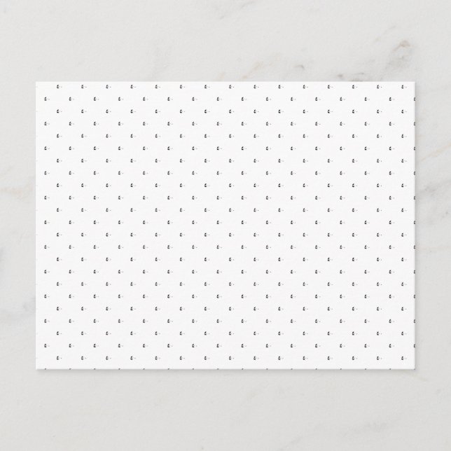 Back to School Supplies | Student Essentials Postcard (Front)