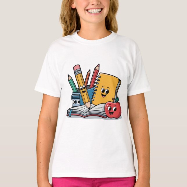 Back to School Supplies  T-Shirt (Front)