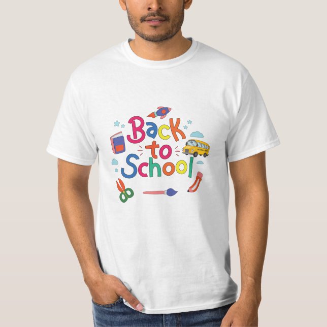 Back to school T-Shirt (Front)