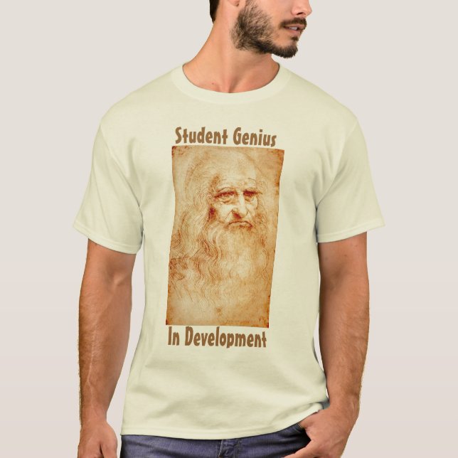 BACK TO SCHOOL T-SHIRTS - DA VINCI - STUDENTS (Front)