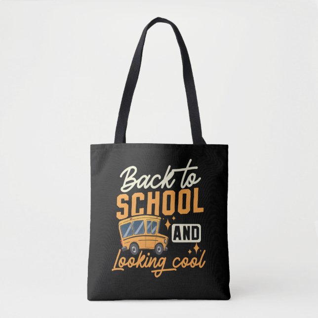 Back To School  Teacher Back To School And Looking Tote Bag (Front)