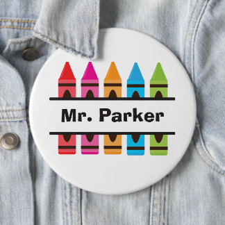 Back to School Teacher Button