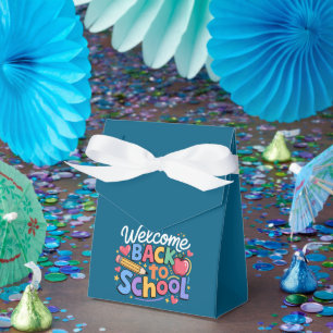 Back to School Teacher First Day of School Funny Favour Box